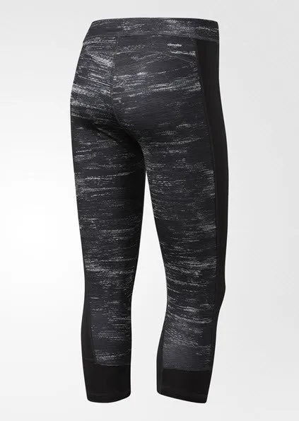 Adidas Techfit Capri Black/Print/Matte Silver AI2953