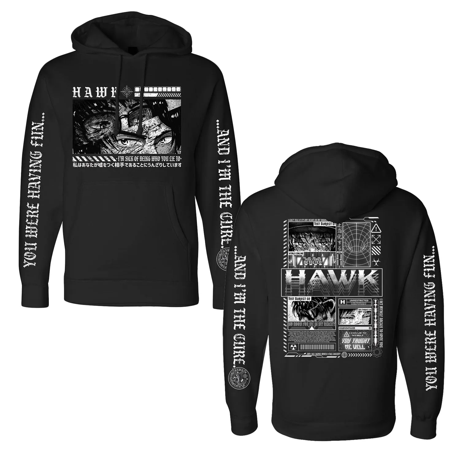 Anime - Black Pullover