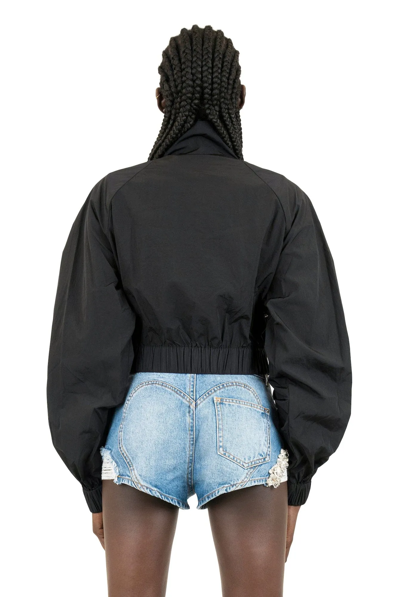 Area Crystal Trim Track Jacket