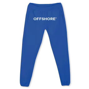 BLUE SWEATS Cobalt Blue Sweatpants.