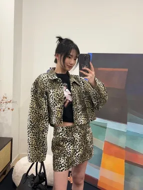BLUMARINE PRINTED JACKET