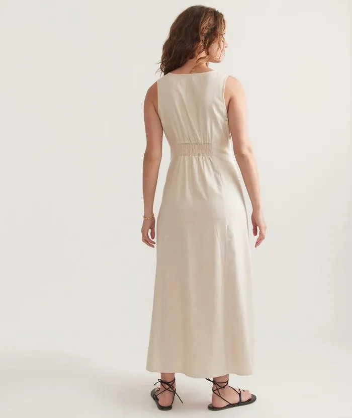 Camila Maxi Dress - Antique White