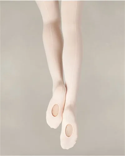 Capezio Child Mesh Transition Dance Tight with Mock Seam