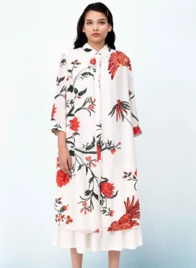 Chints Double Layer Dress