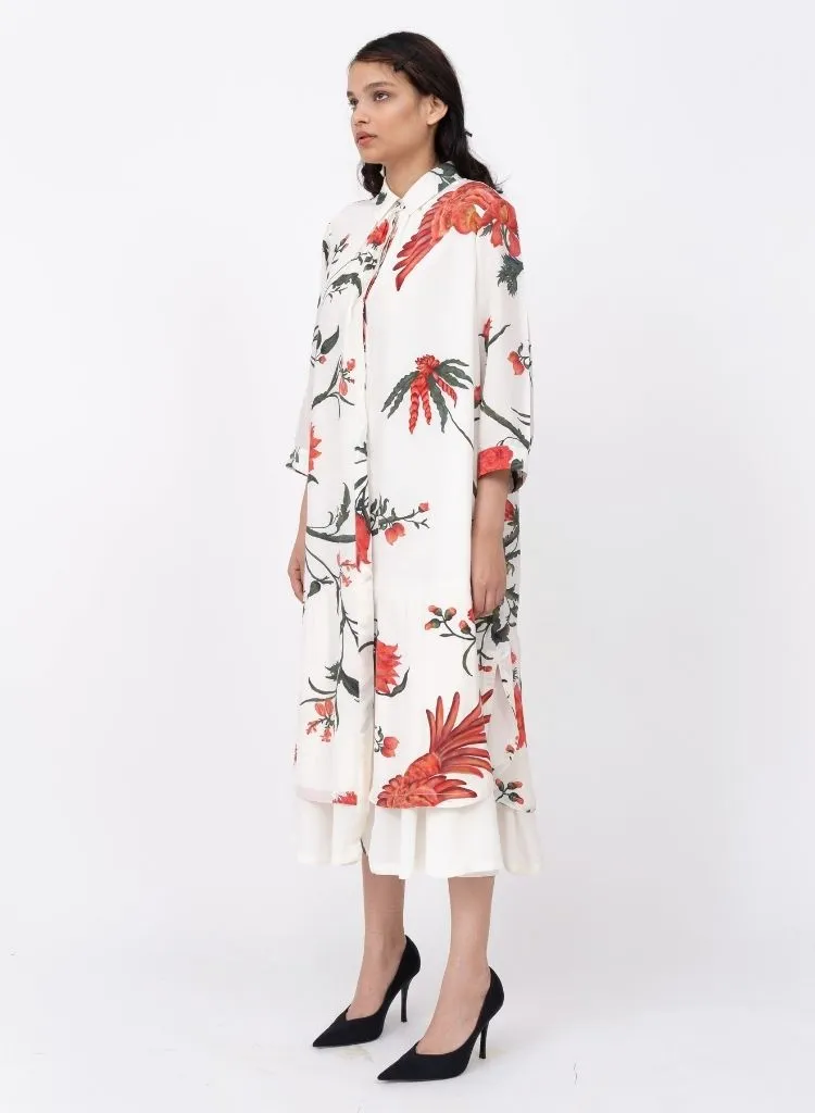 Chints Double Layer Dress