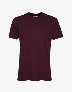 Classic Organic Tee - Oxblood Red