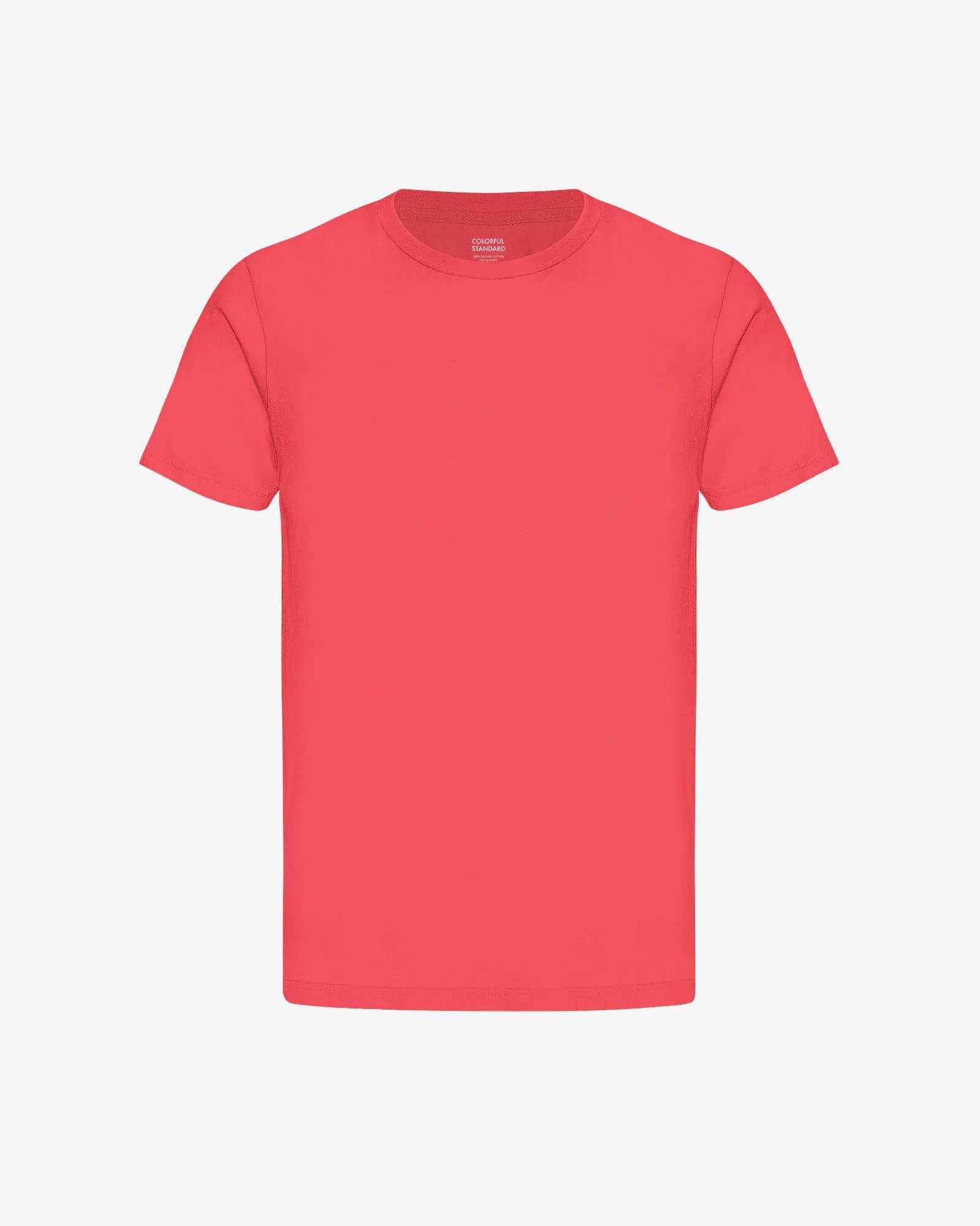Classic Organic Tee - Red Tangerine