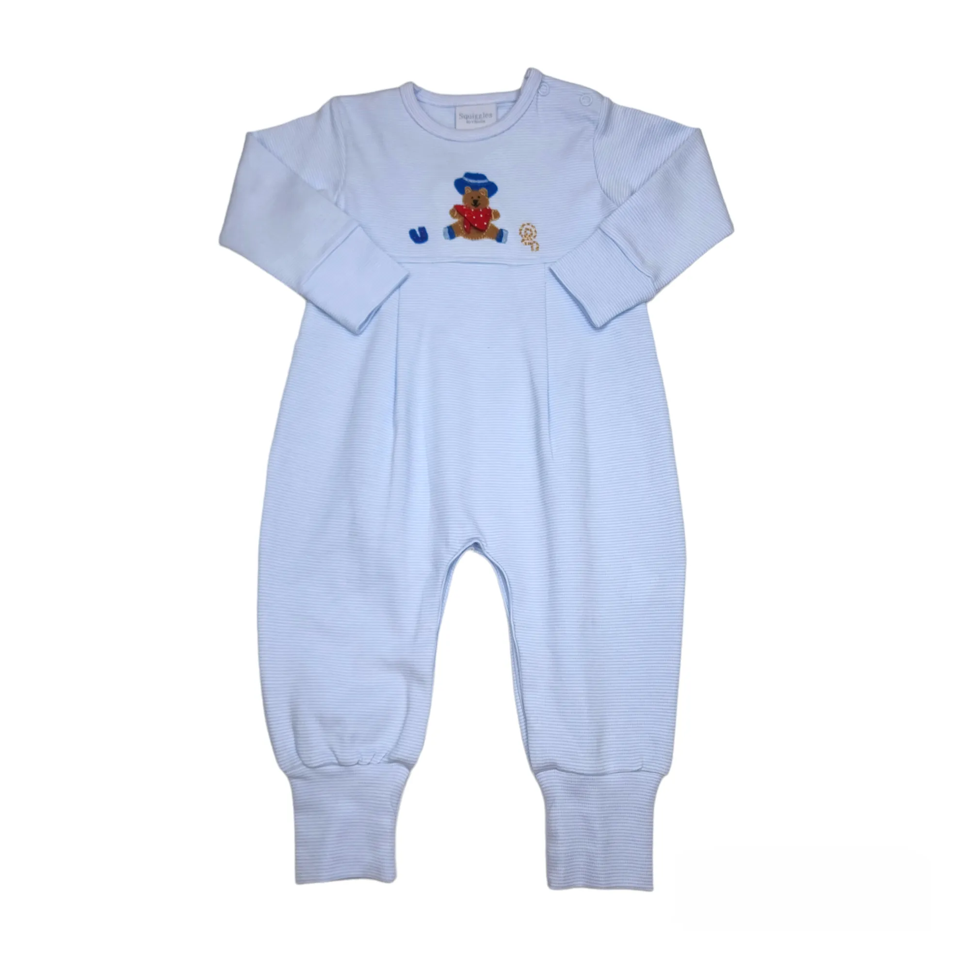 Cowboy Bear Romper