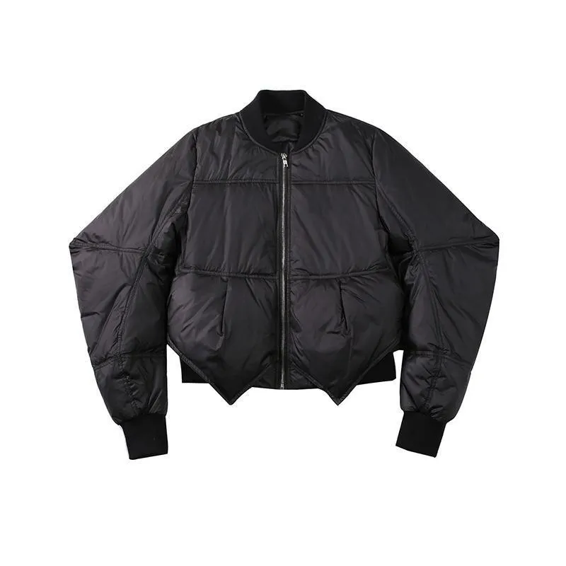 Cropped Bomber Jacket