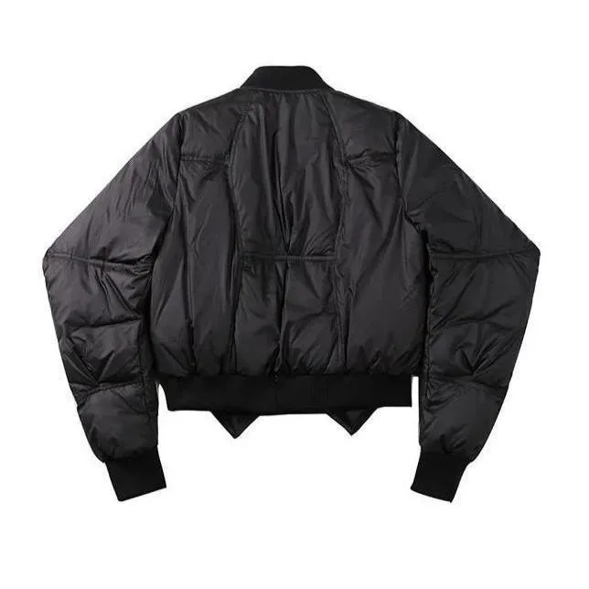 Cropped Bomber Jacket