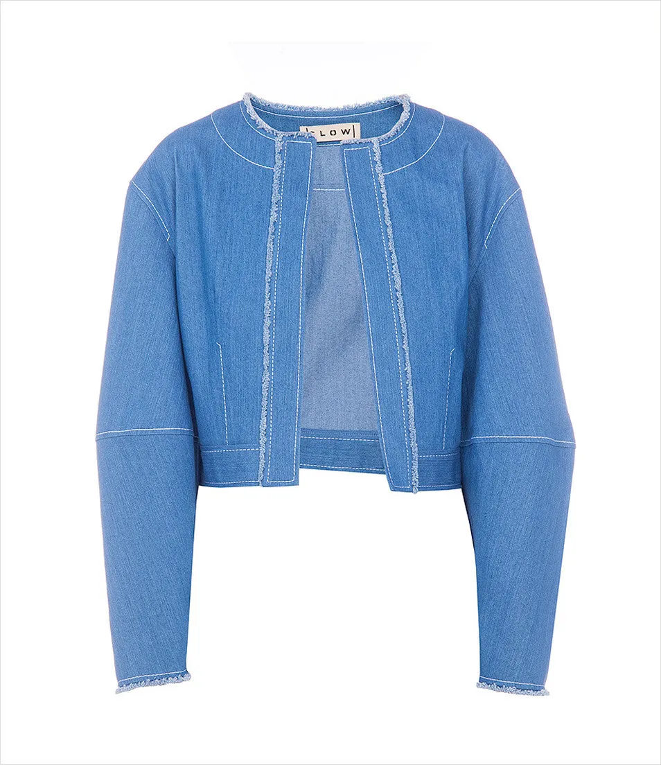 Cropped Denim Jacket