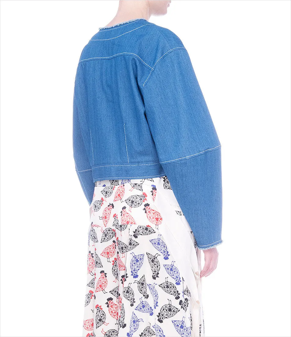 Cropped Denim Jacket