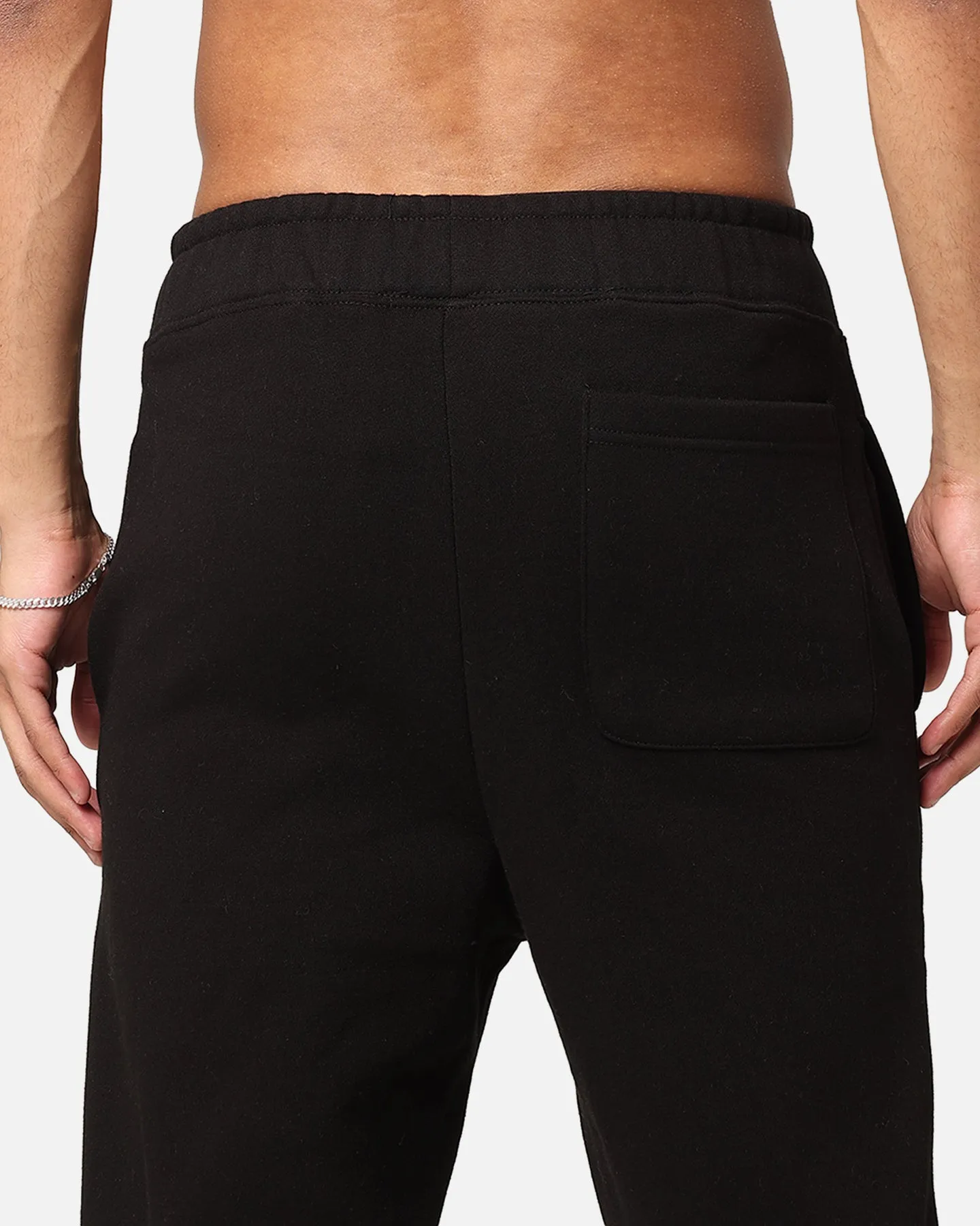 Daniel Patrick Surplus Logo Sweatpants Black/Hunter Green