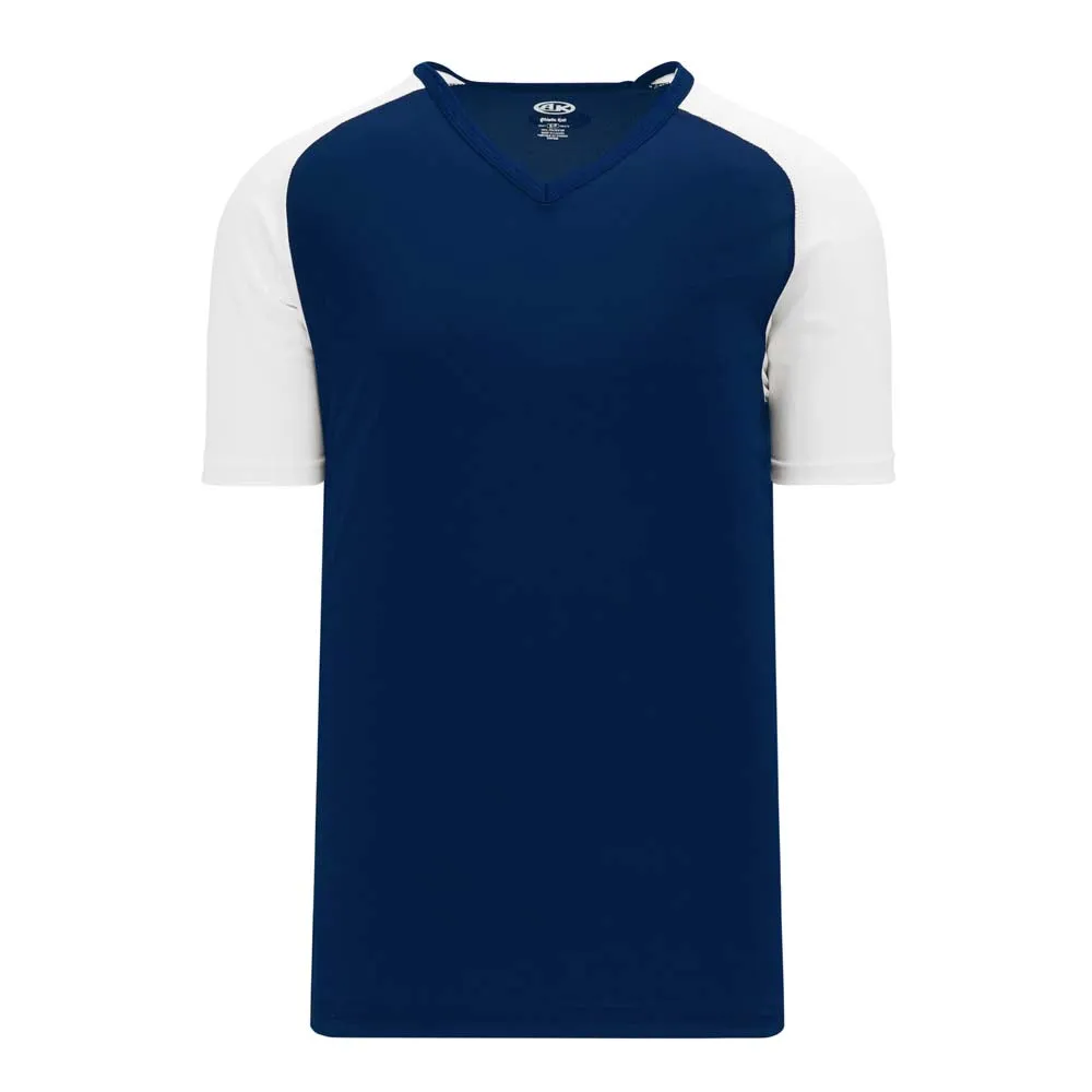Dryflex V-Neck Pullover Navy-White Jersey