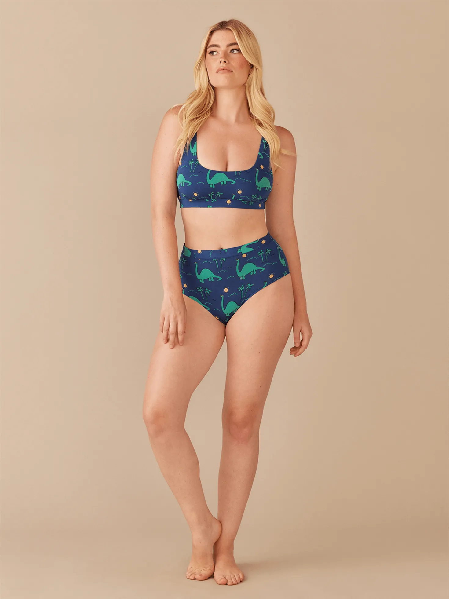 FeelFree Square Neck Bralette | Dino Shore