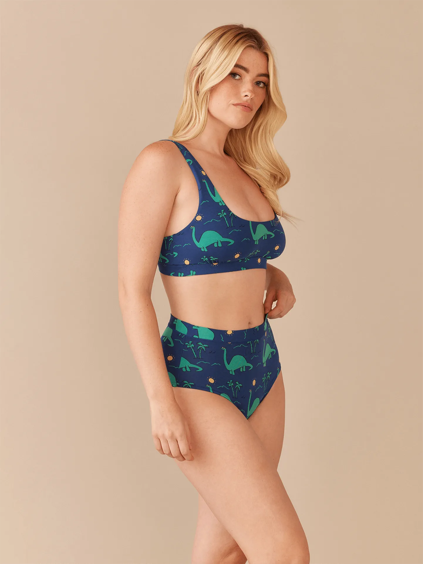 FeelFree Square Neck Bralette | Dino Shore