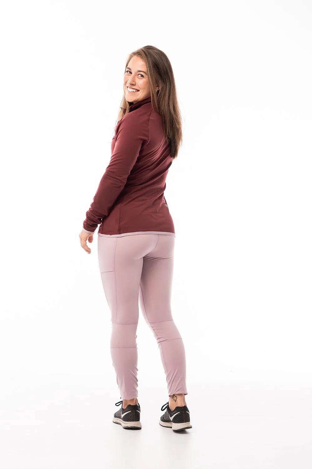 (FINAL  SALE) - women's winter base layer top - stay warm & comfortable