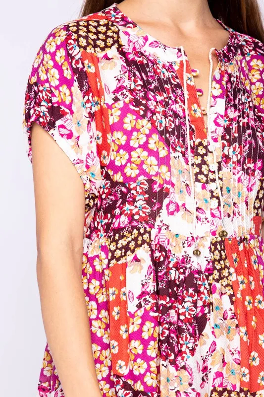 Floral Print Romper