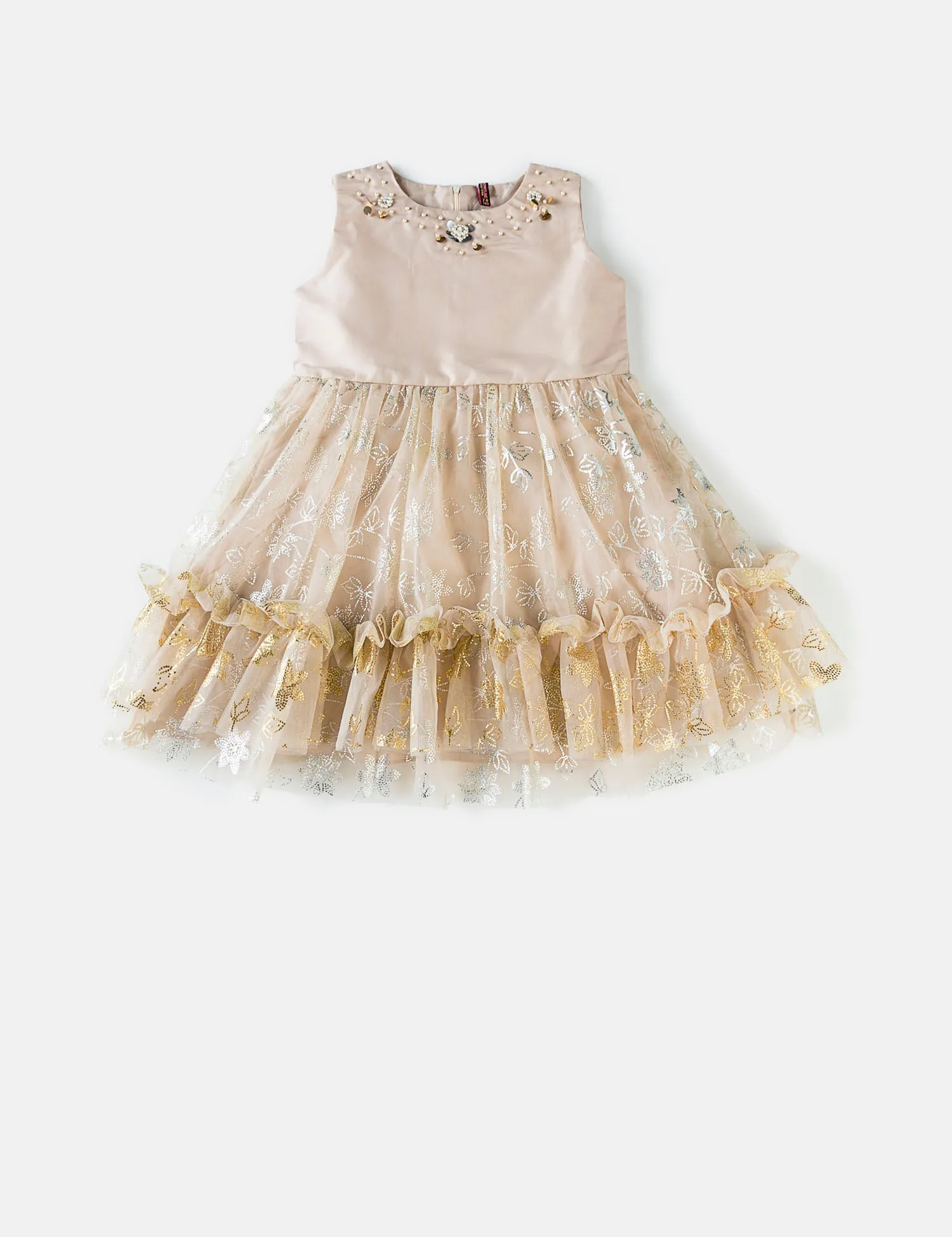 FOIL LAYER DRESS