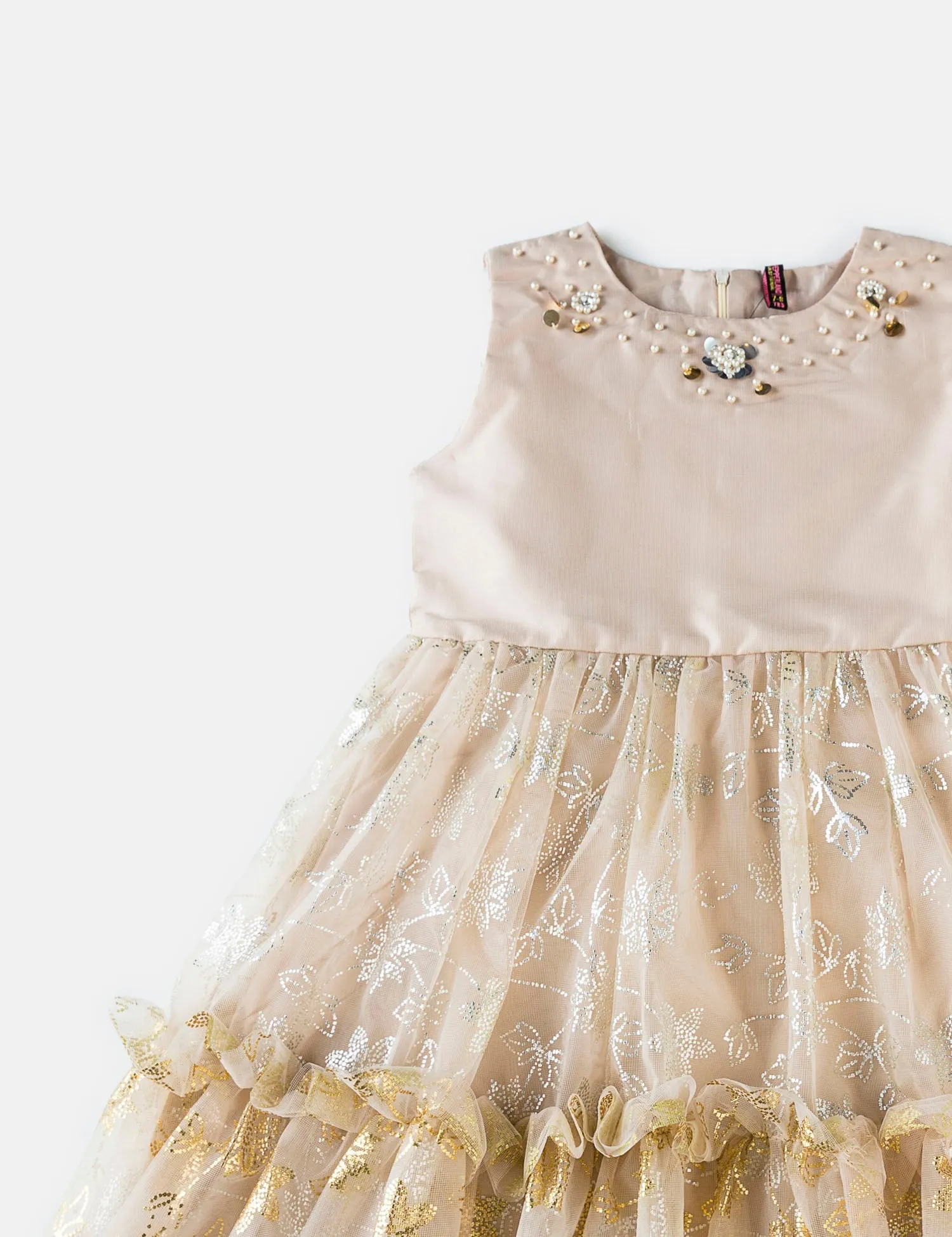 FOIL LAYER DRESS
