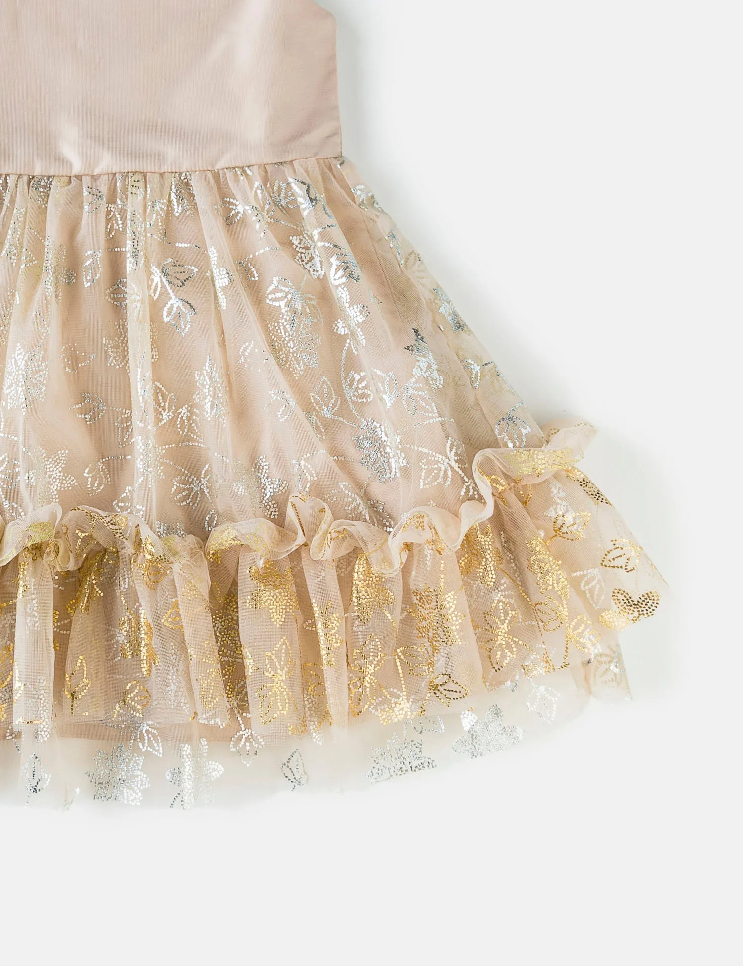 FOIL LAYER DRESS