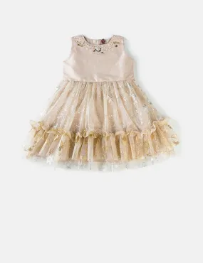 FOIL LAYER DRESS