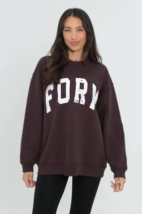 FORM Crewneck - Espresso