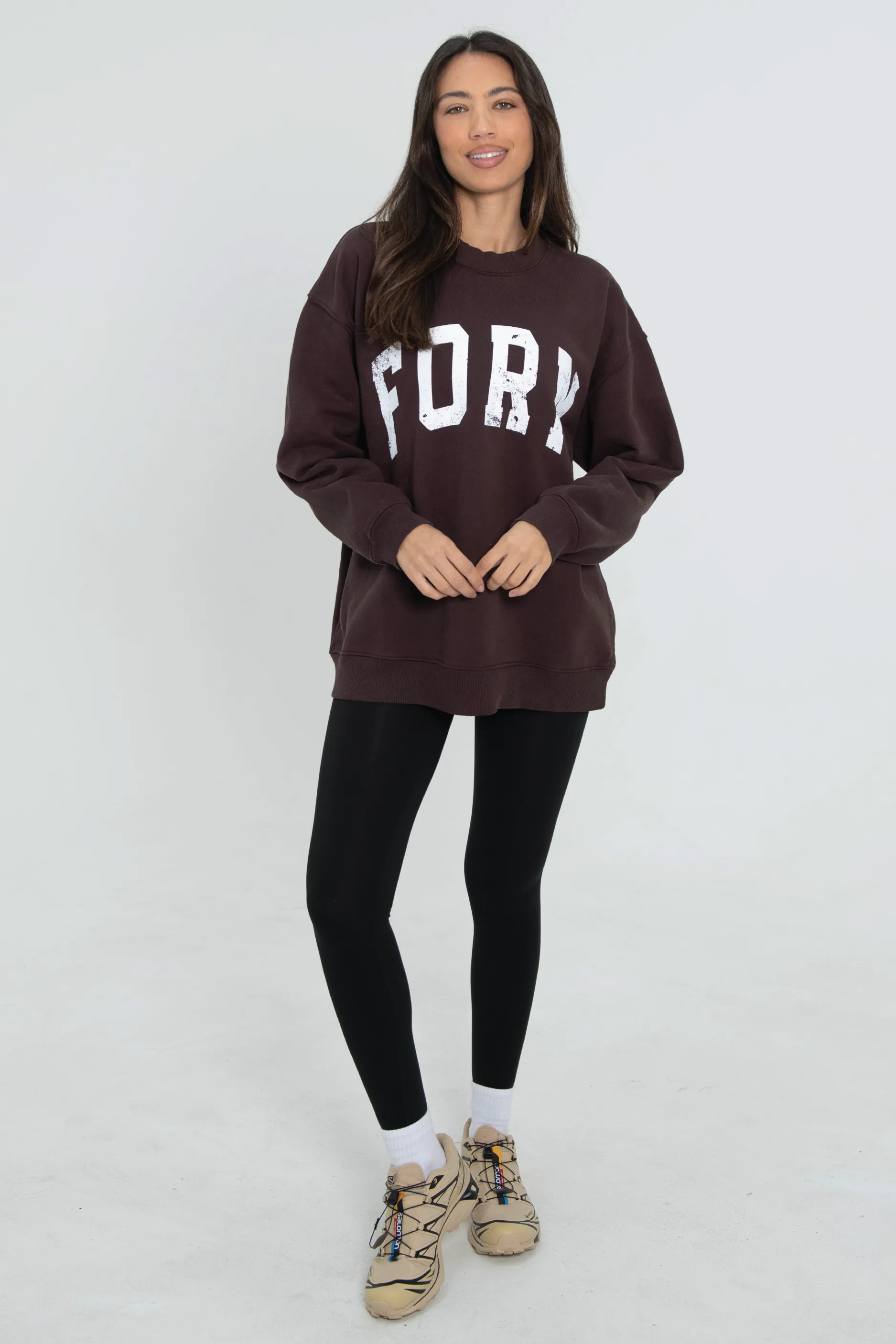 FORM Crewneck - Espresso