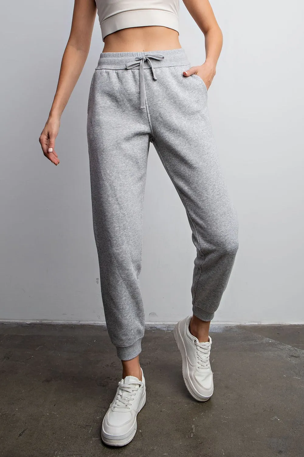 French Terry Sweatpant Jogger (2 colors)