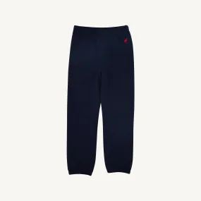 Gates Sweeney Sweatpants - Nantucket Navy with Richmond Red Stork