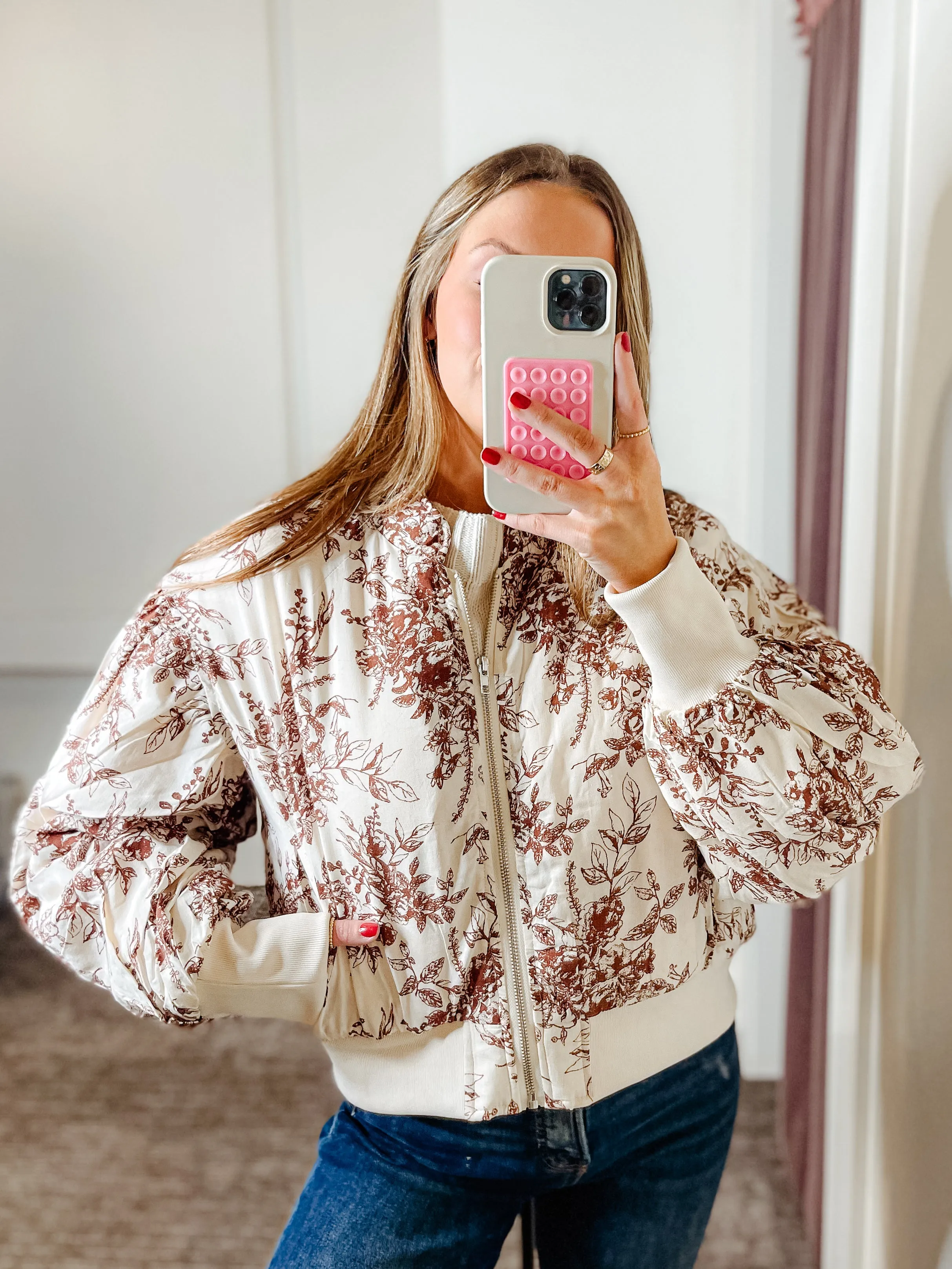 Gina Floral Jacket