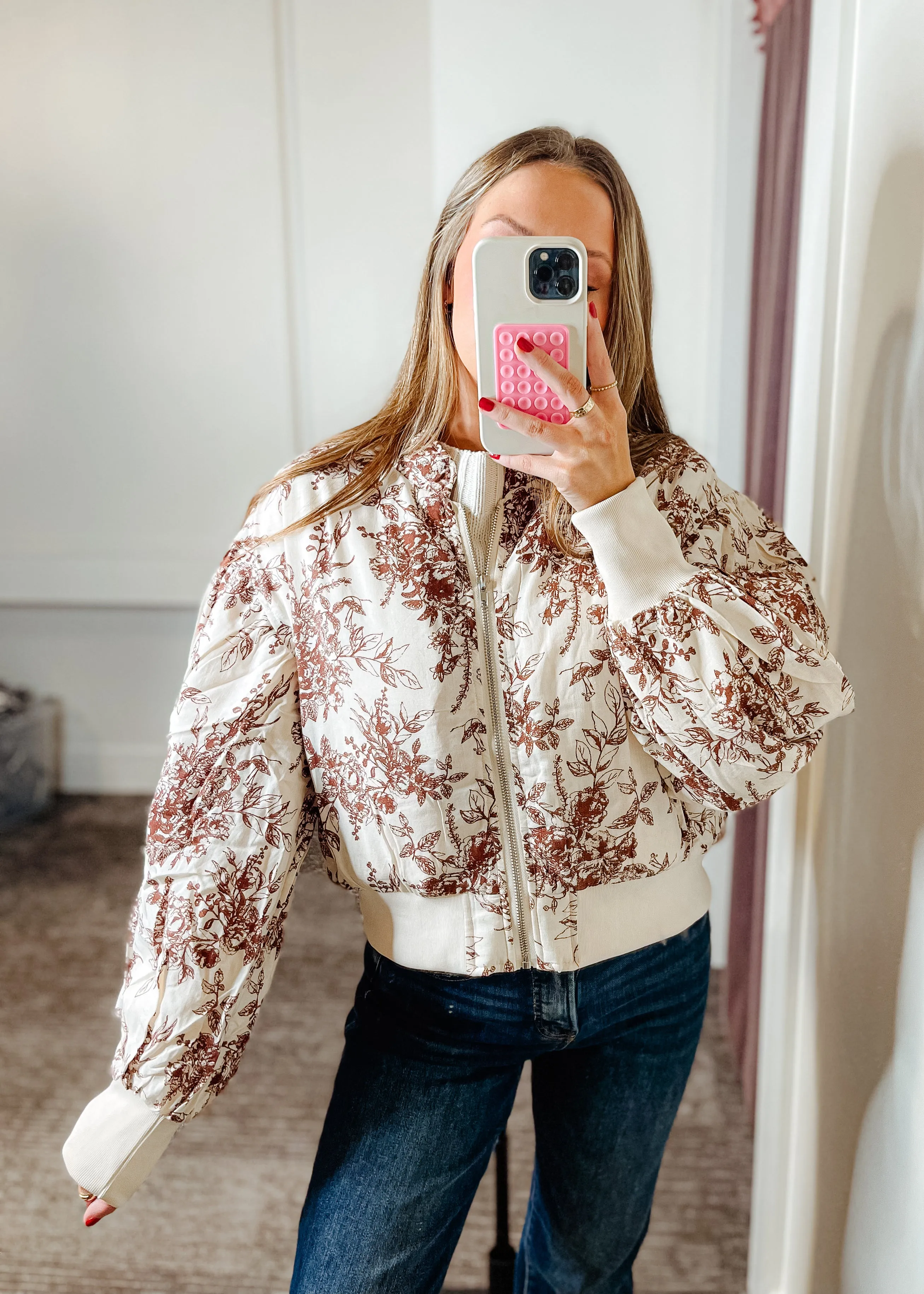 Gina Floral Jacket