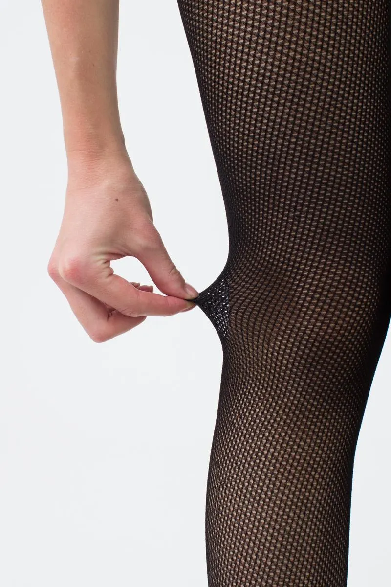 Giulia Love Net Strip Panty Suspender Tights 40 Den