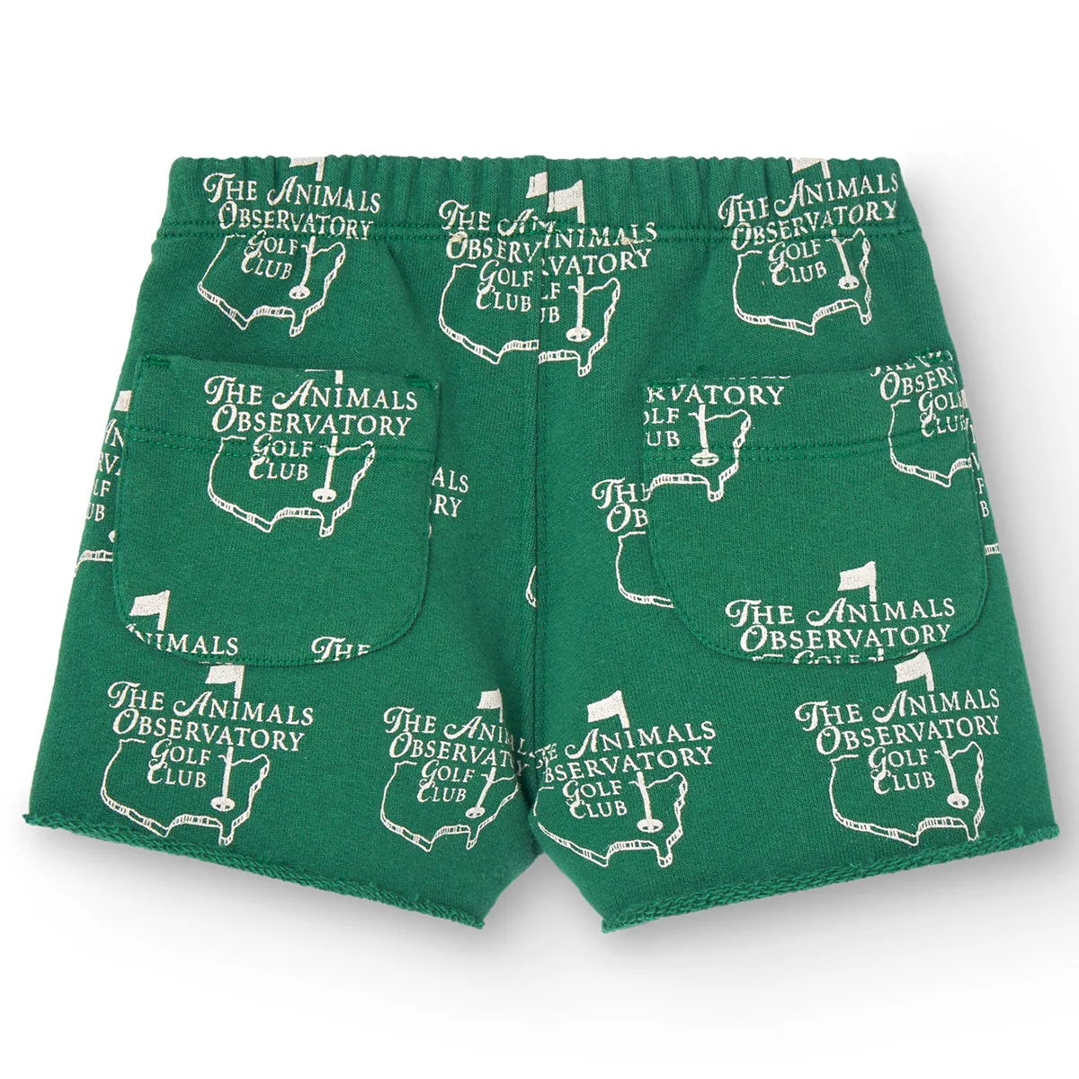 Green Cool Turtledove Short Sweatpants