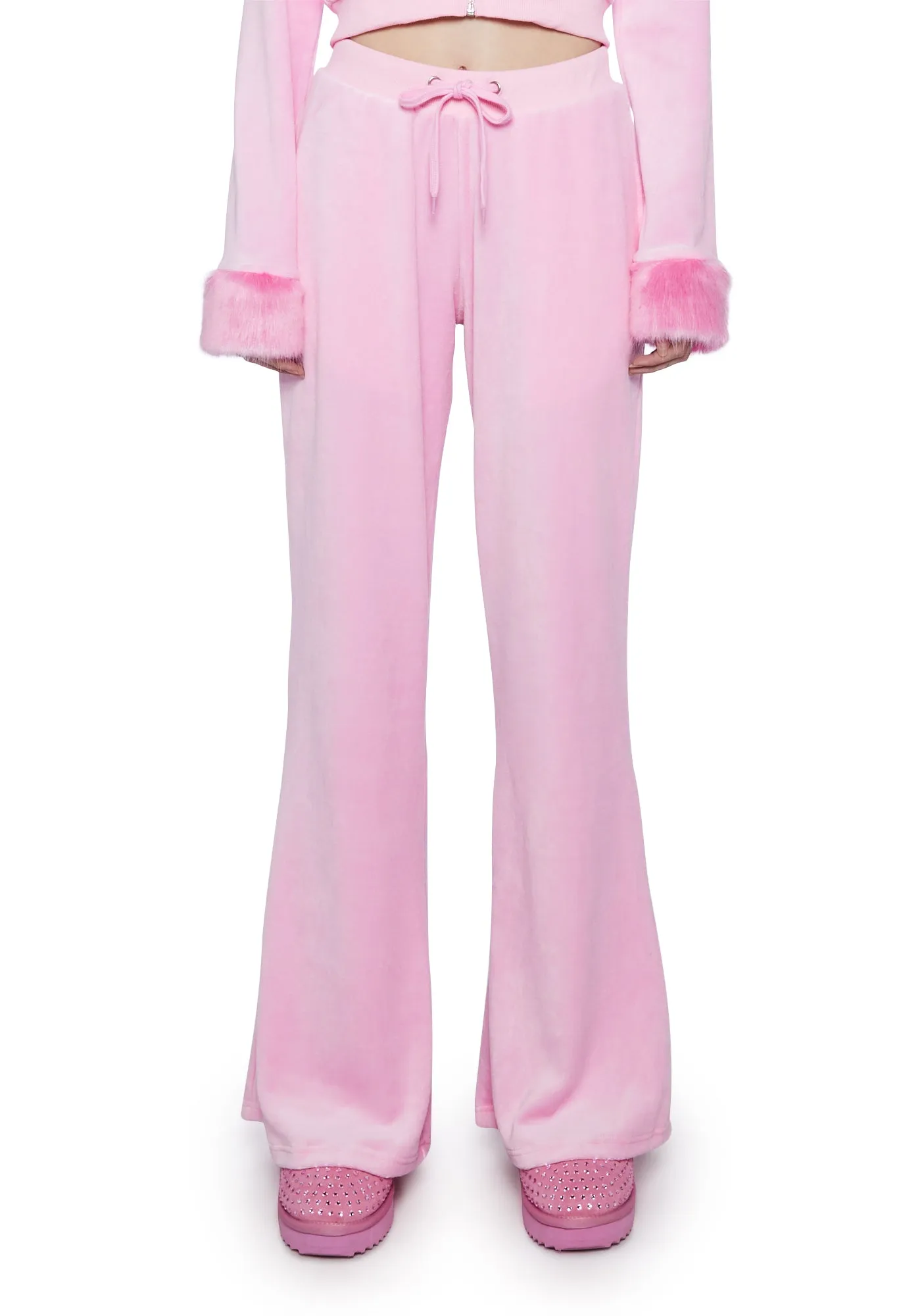 Gumdrop Crush Velour Sweatpants