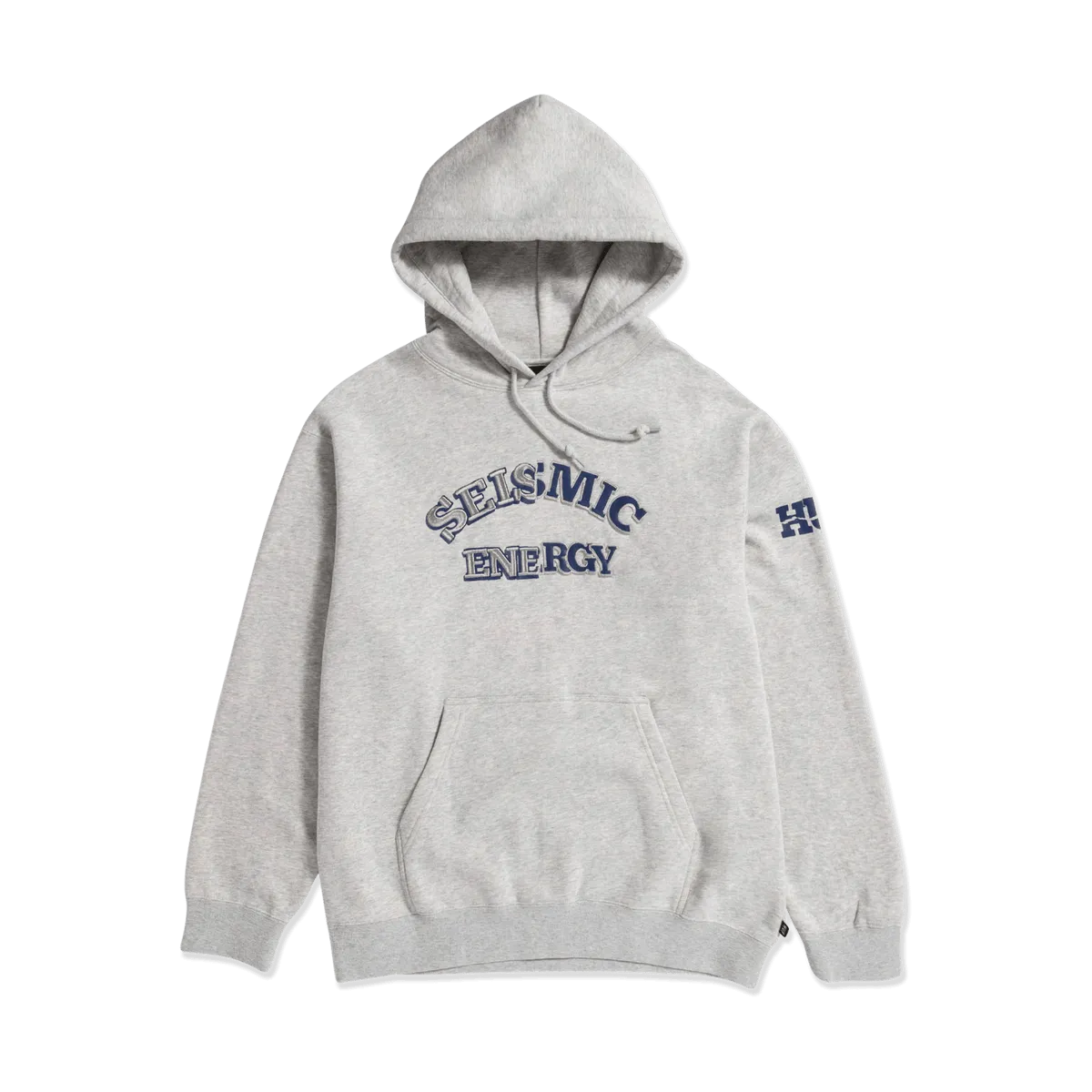 Huf Damaged Pullover Hoodie Heather Grey PF00568