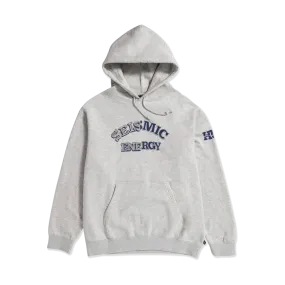 Huf Damaged Pullover Hoodie Heather Grey PF00568