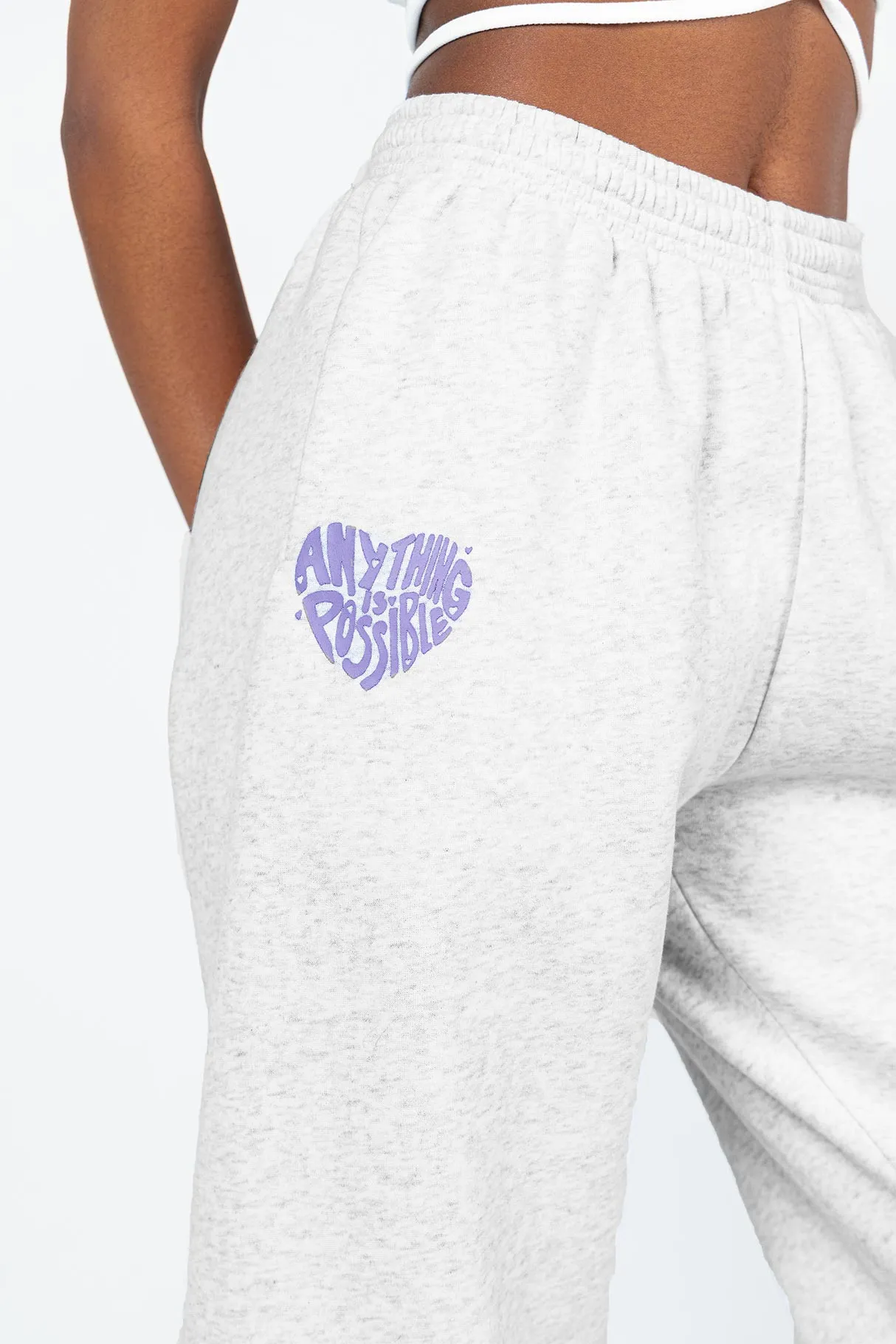 It's A Vibe Sweatpants Grey