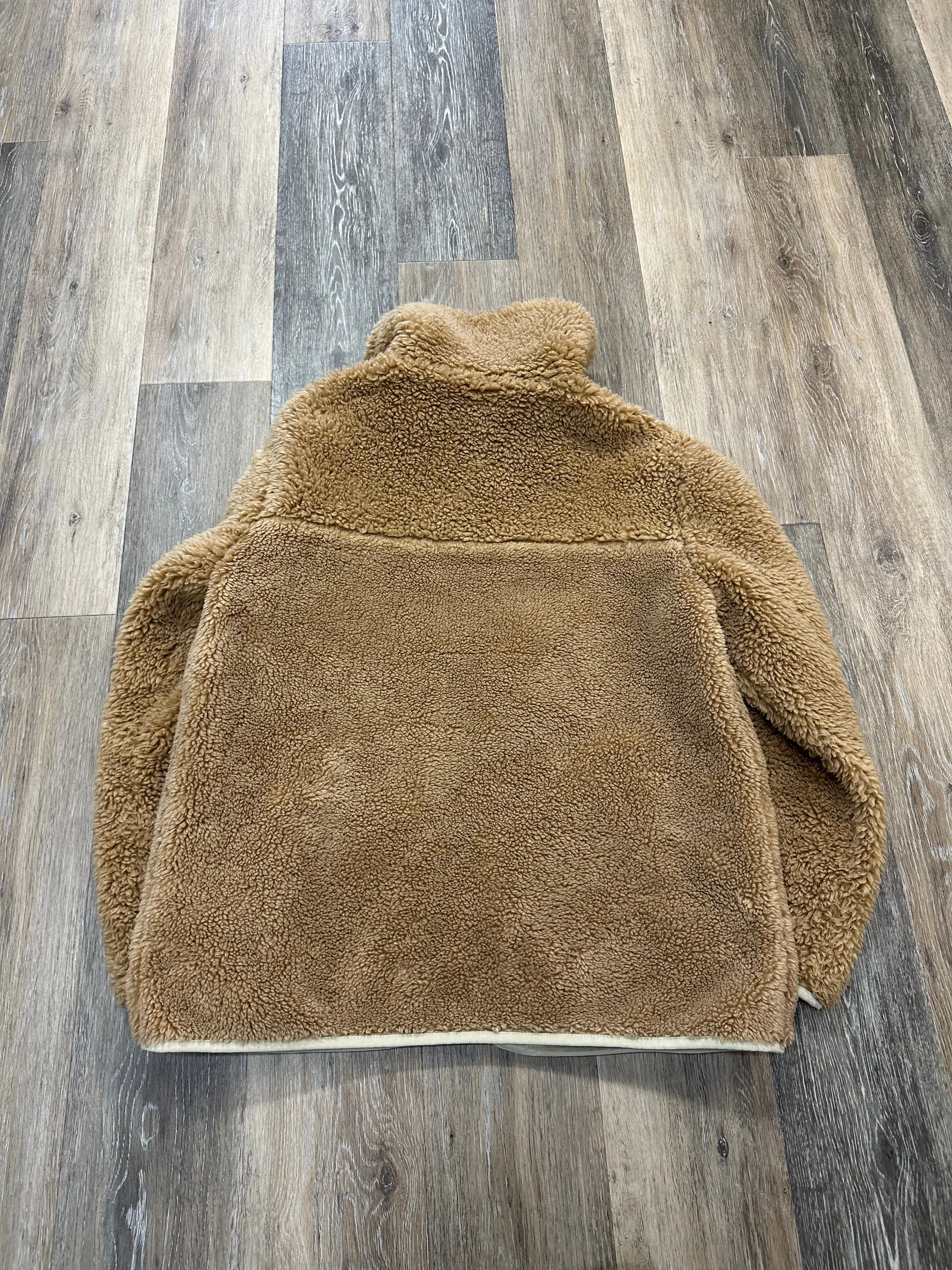 Jacket Designer By Coach In Tan, Size: M