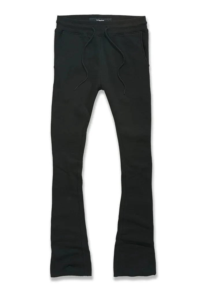 Jordan Craig Uptown Stacked Sweatpants (Black)