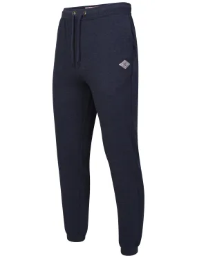 Keats Cuffed Joggers in Indigo Marl - Tokyo Laundry