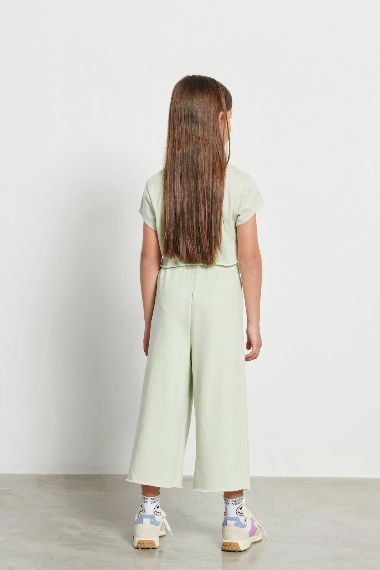 Kids’ BDTK high-waisted 7/8 sweatpants for girls