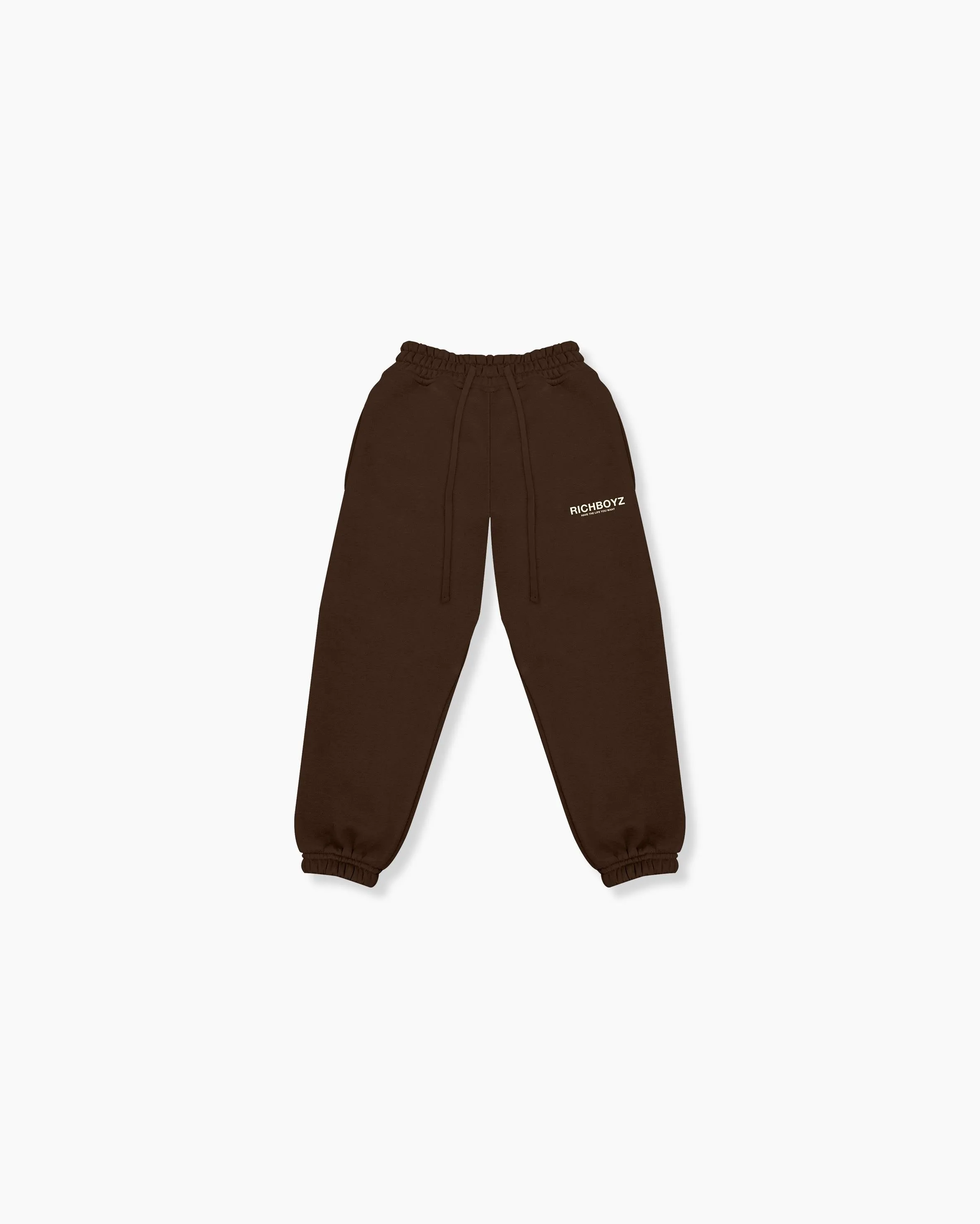 KIDZ SWEATPANTS - CHOCO BROWN