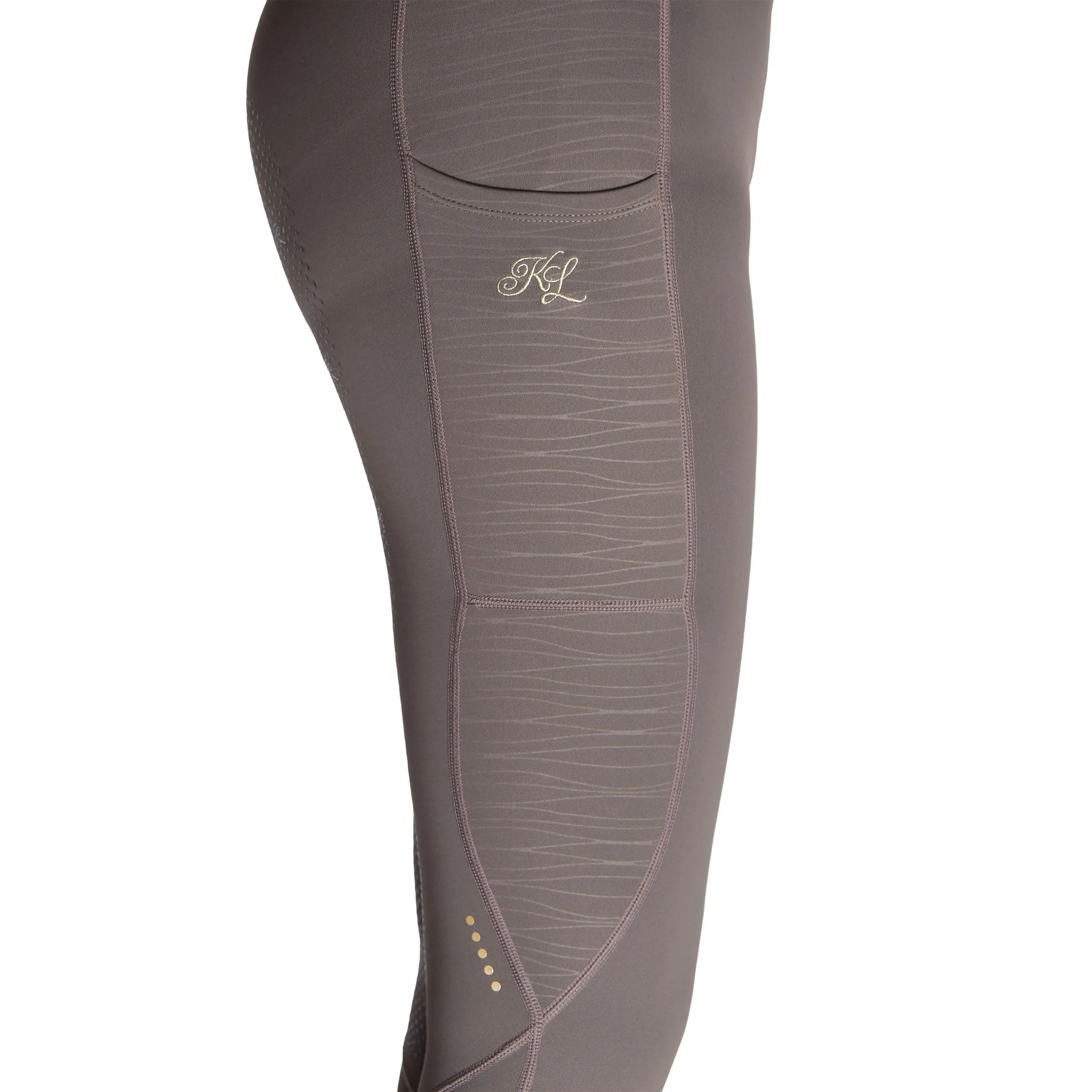 KLkattie F-Tec4 F-Grip Tights - Brown Granite