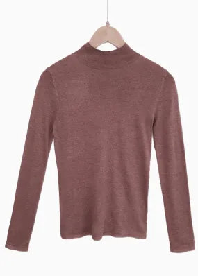 LUCIA | Fine Knit Pullover | Cocoa