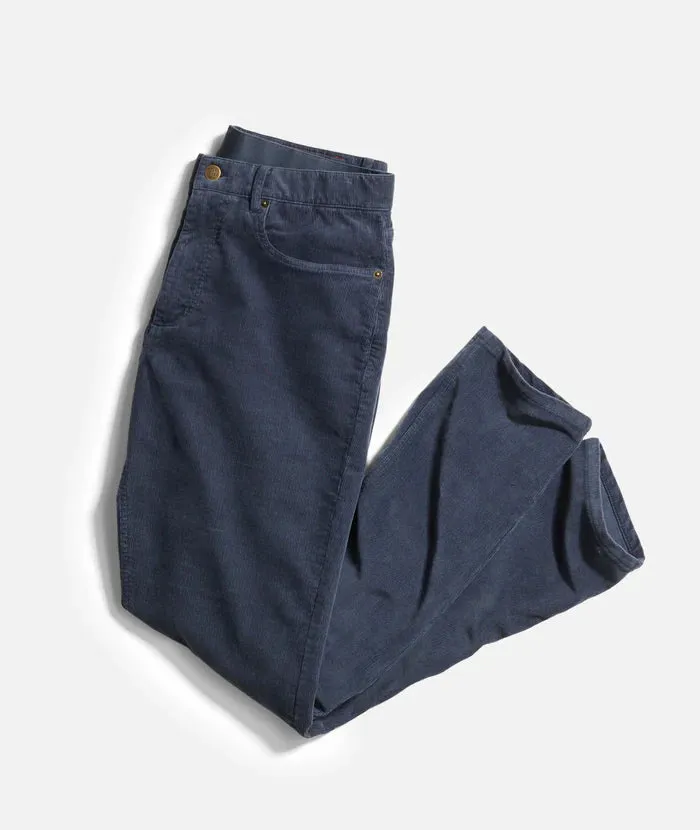Marine Layer Men's 5 Pocket Corduroy Pant-Slim Straight