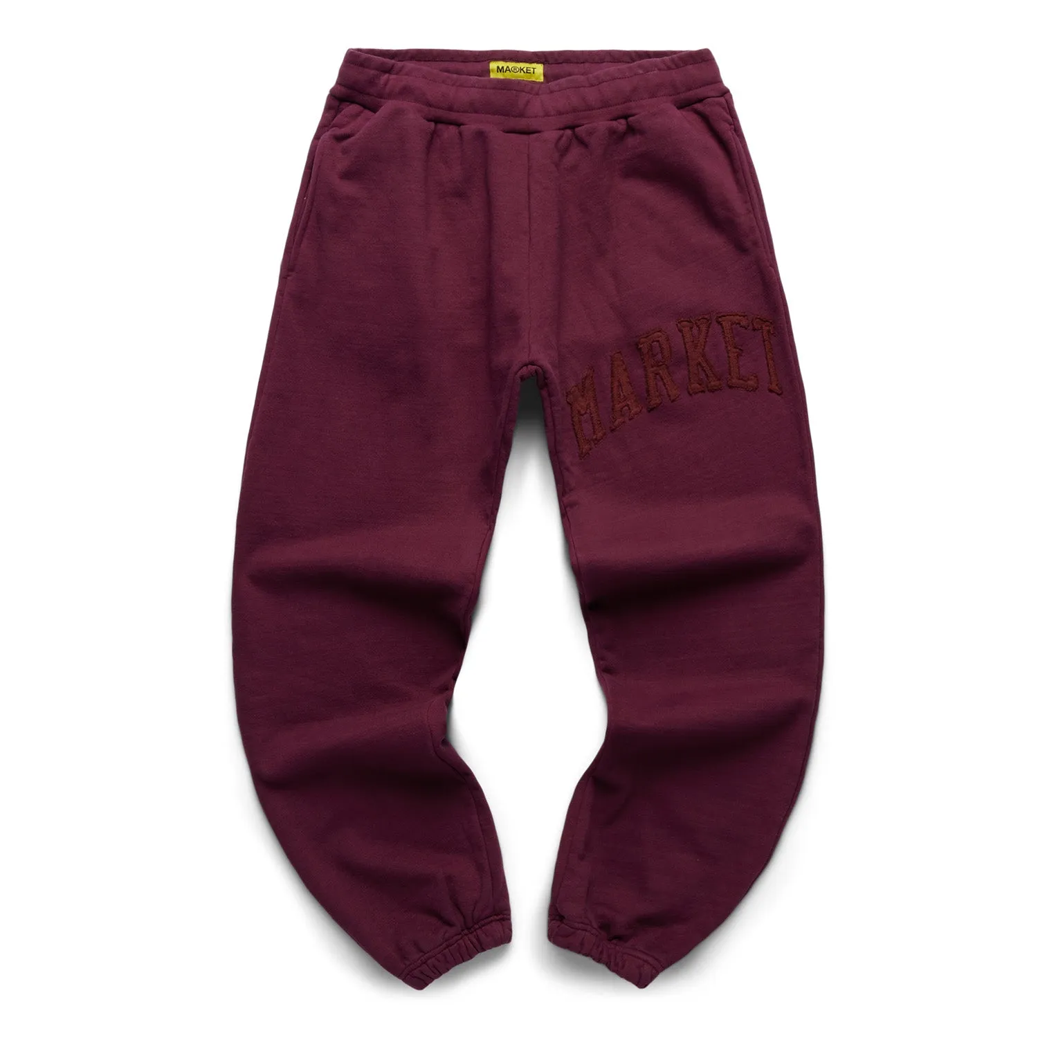 Market Men Vintage Washed Sweatpants Crimson