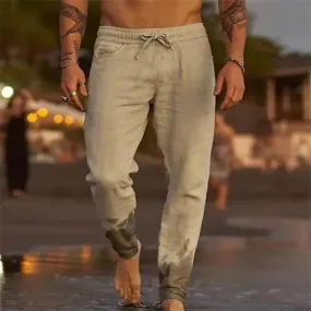Men's Beach Pants | Casual Drawstring Loose Fit