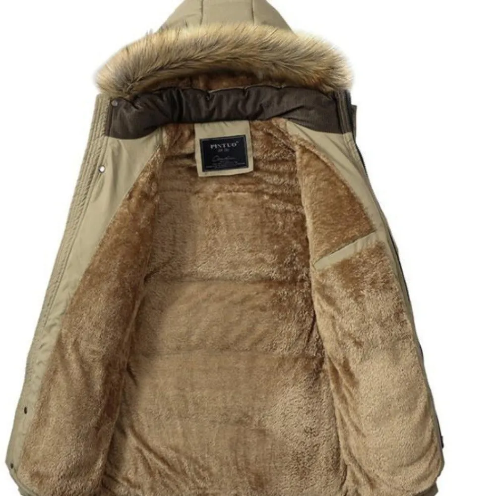 Mens Winter Coat with Hood