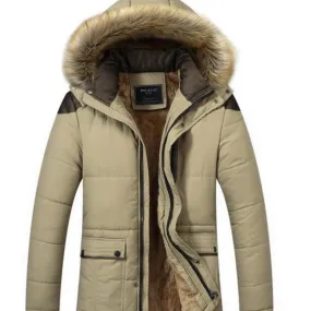 Mens Winter Coat with Hood